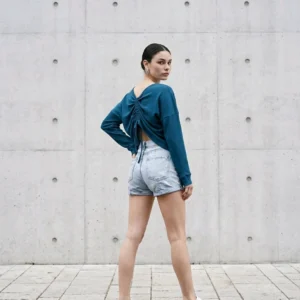 Drawstring Ruched Back Top PDF Sewing Pattern