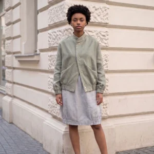 Minimalist Bomber Jacket Sewing Pattern PDF